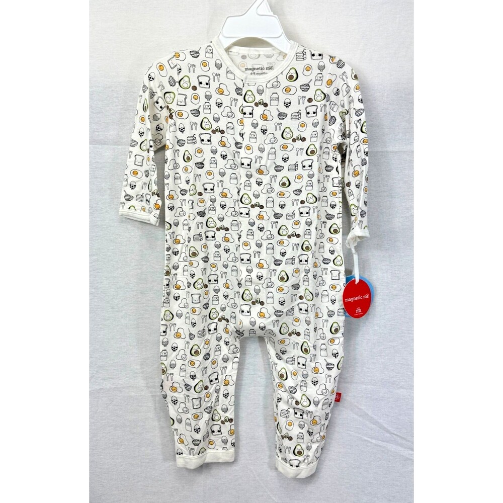 Magnetic Me Romper Coverall, 6-9 months, New!, Brunch Bunch